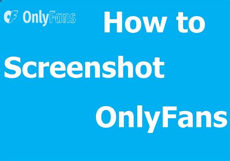 does onlyfans notify of screen recording|How to Fix Cant Screen Record OnlyFans 2024